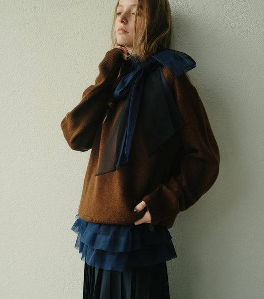 V-Neck Knit Pullover