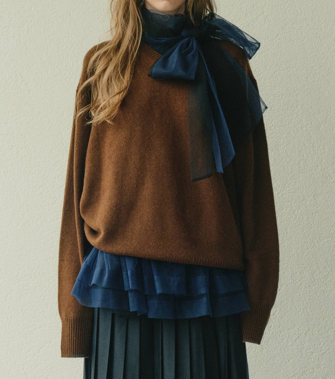 V-Neck Knit Pullover