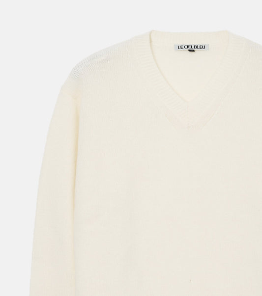 V-Neck Knit Pullover