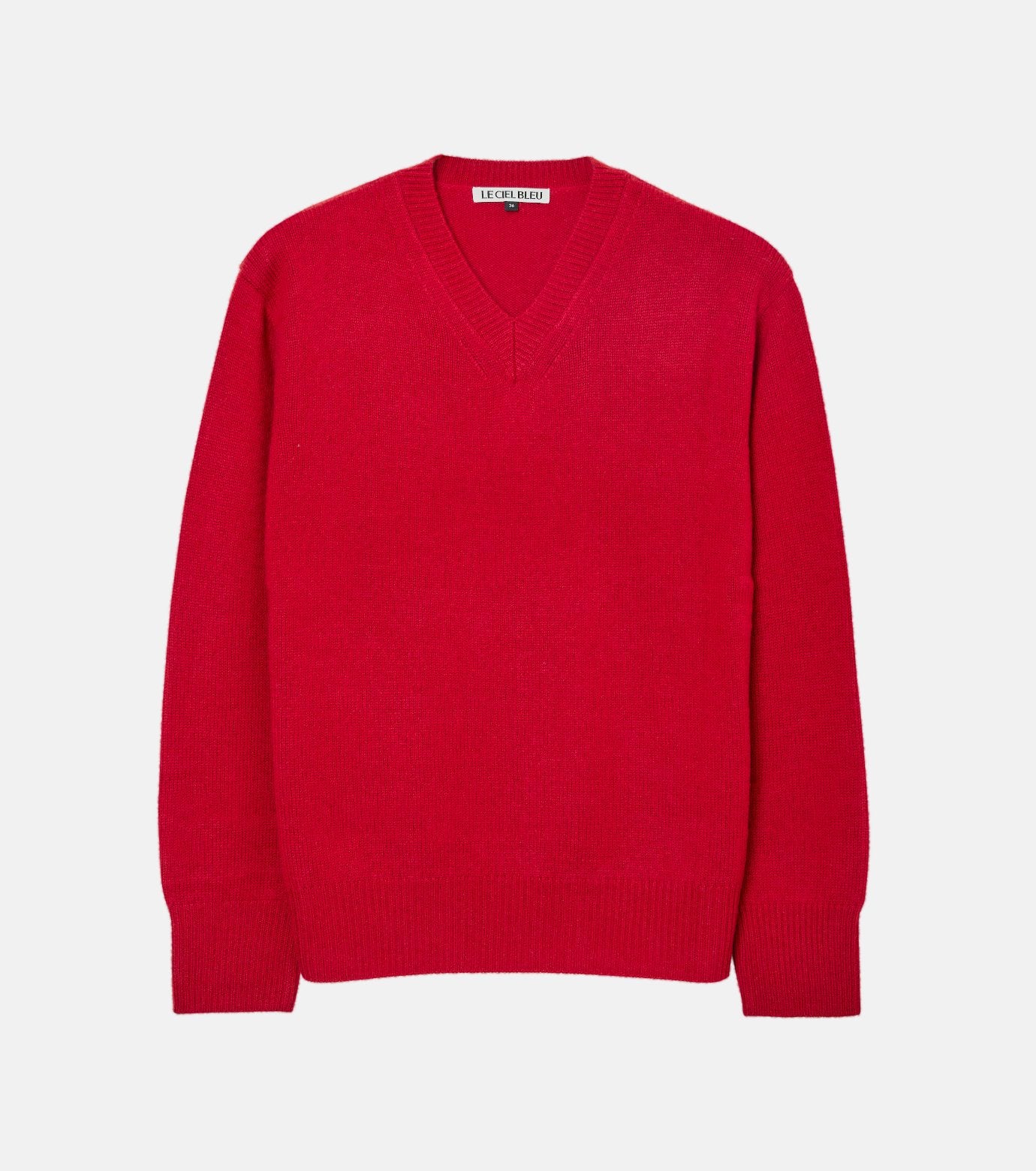 V-Neck Knit Pullover