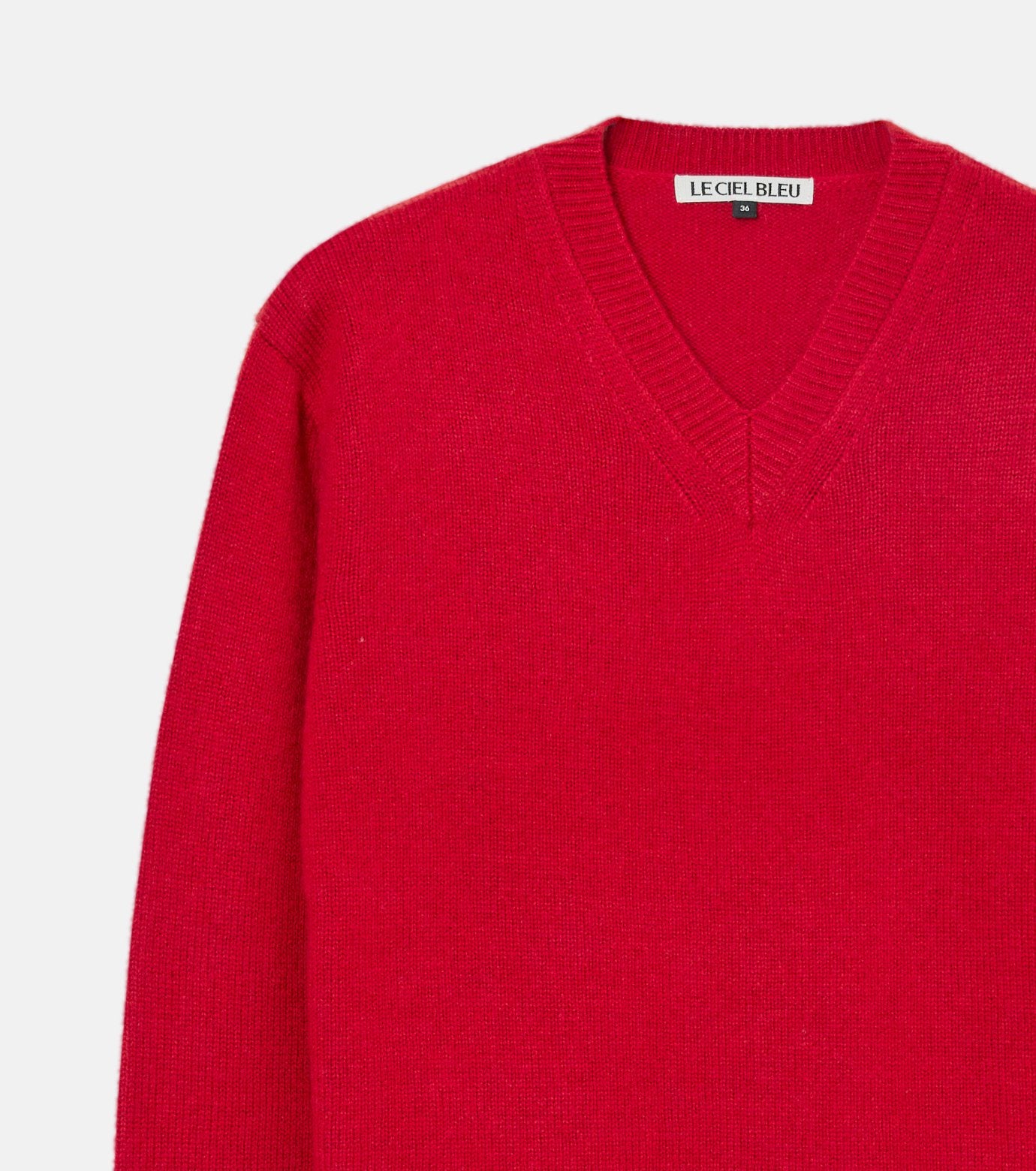 V-Neck Knit Pullover