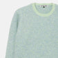 Color-Contrast Roundneck Pullover