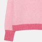 Color-Contrast Roundneck Pullover