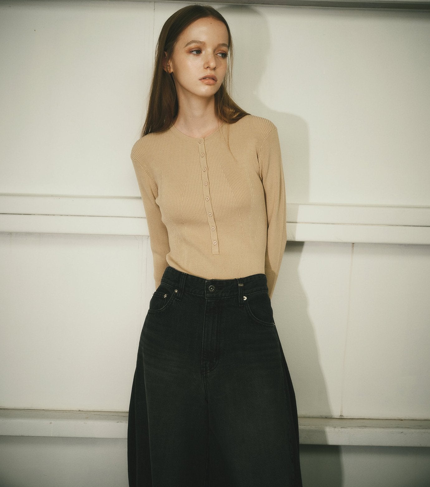 Ribbed Knit Bodysuits