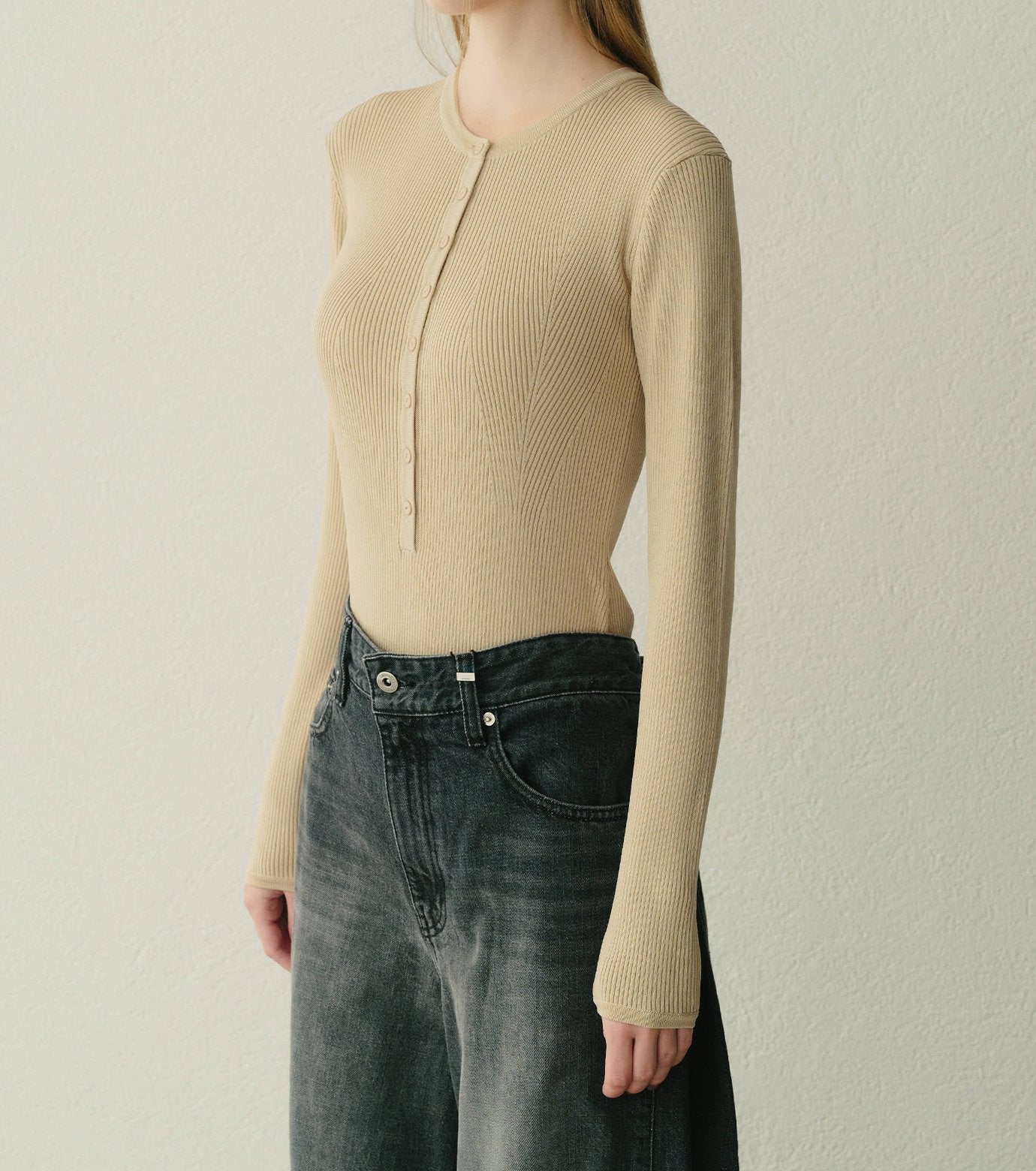 Ribbed Knit Bodysuits
