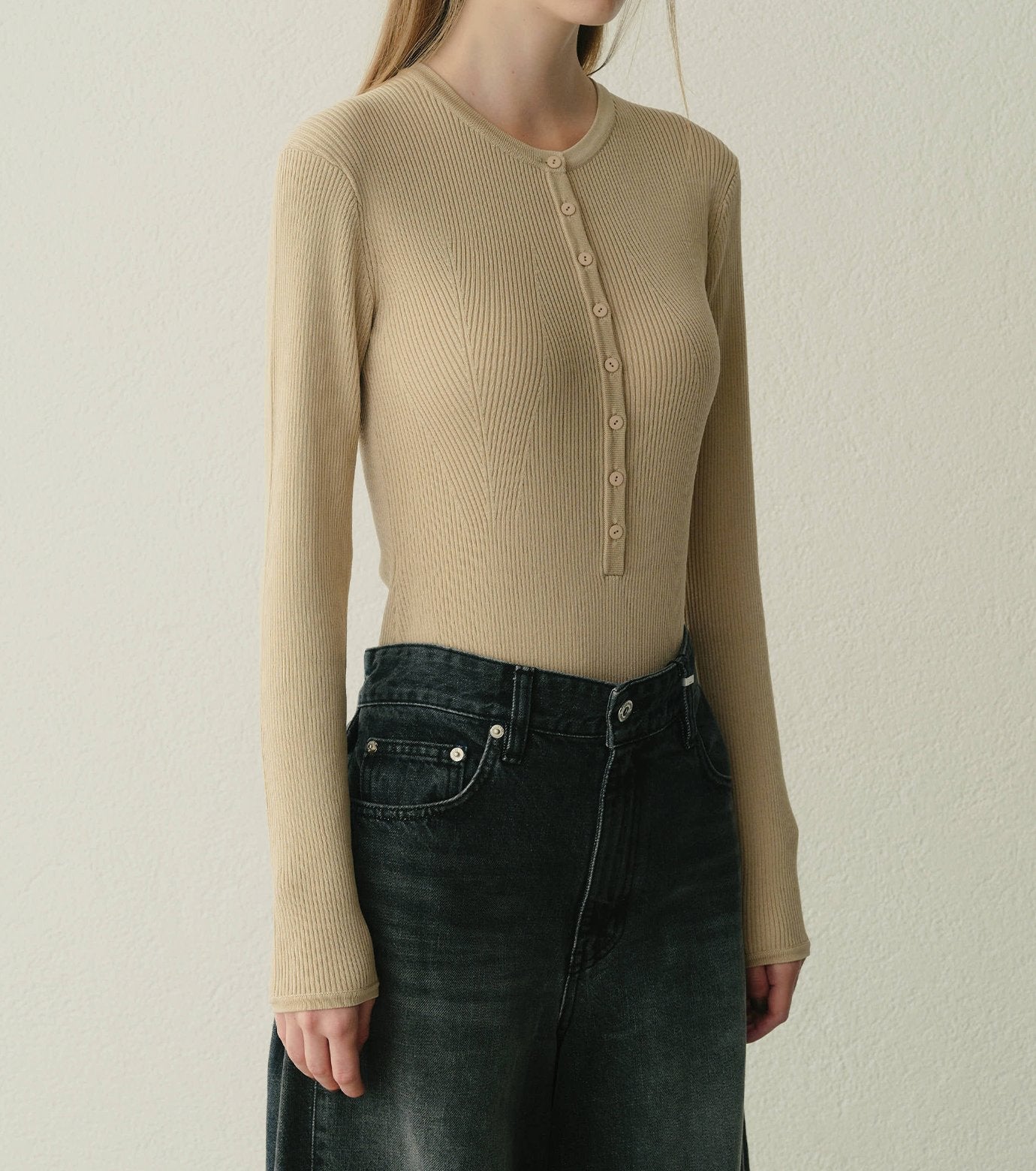 Ribbed Knit Bodysuits