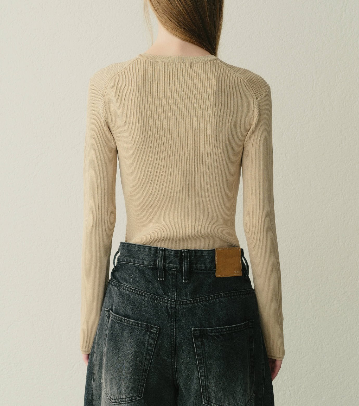 Ribbed Knit Bodysuits