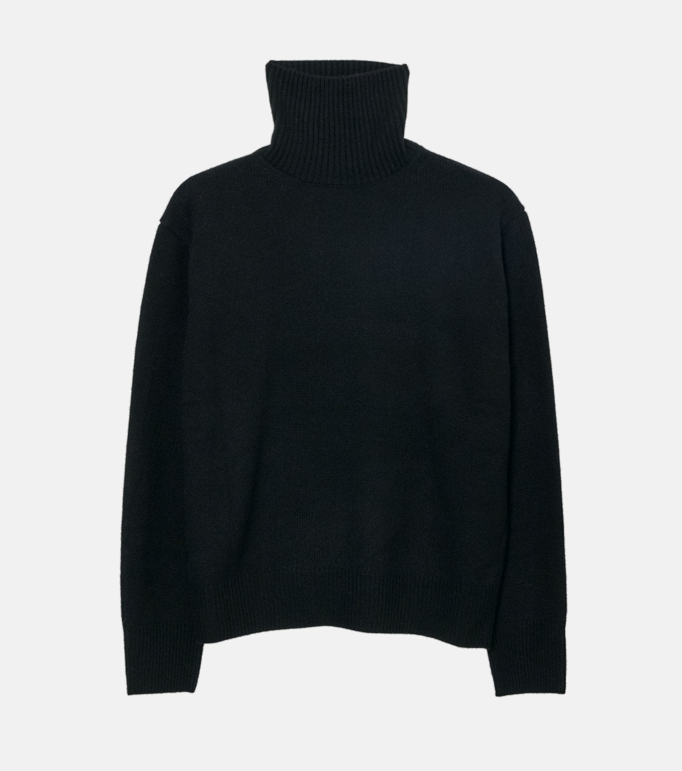 Turtle-Neck Knit Pullover