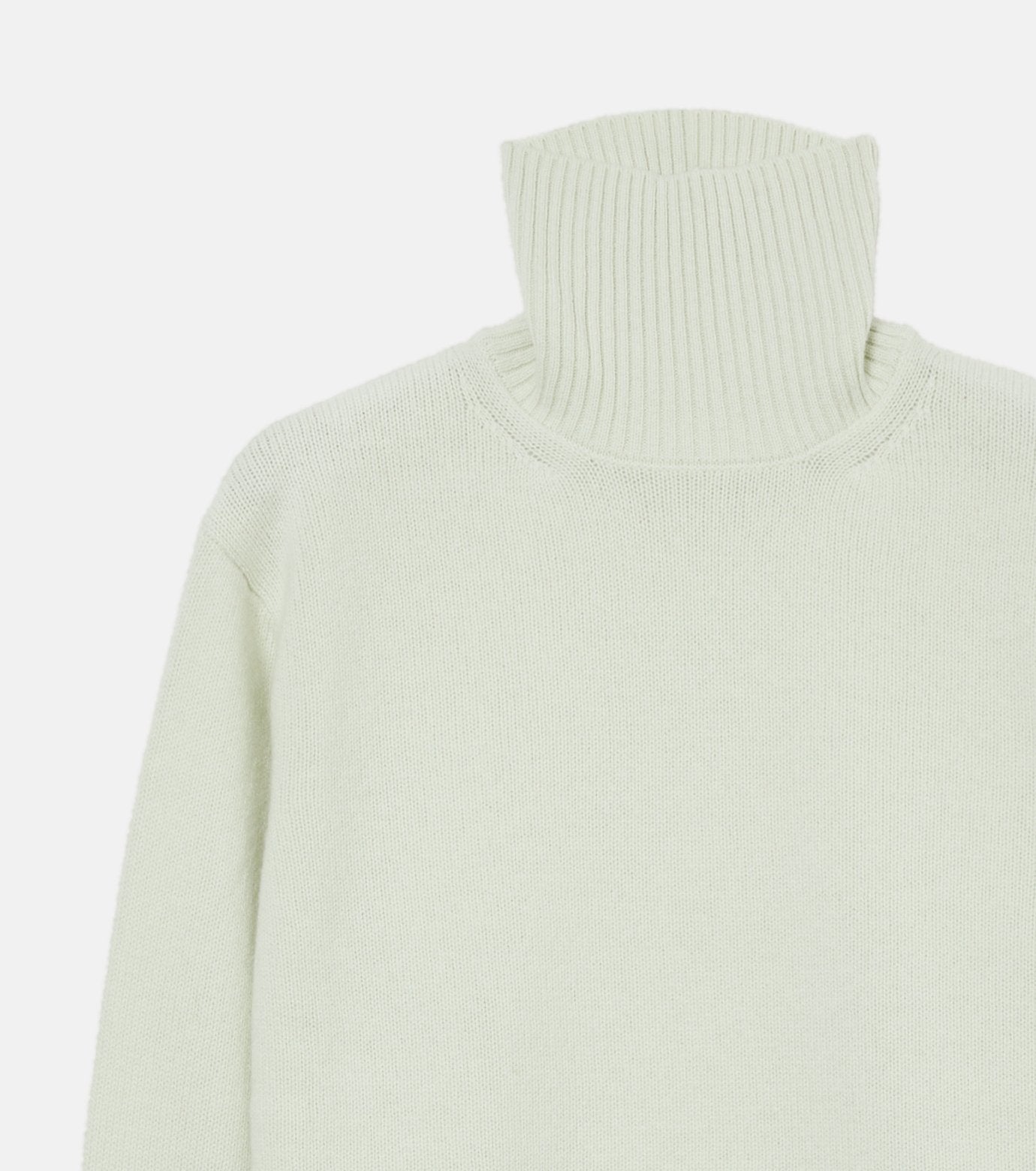 Turtle-Neck Knit Pullover