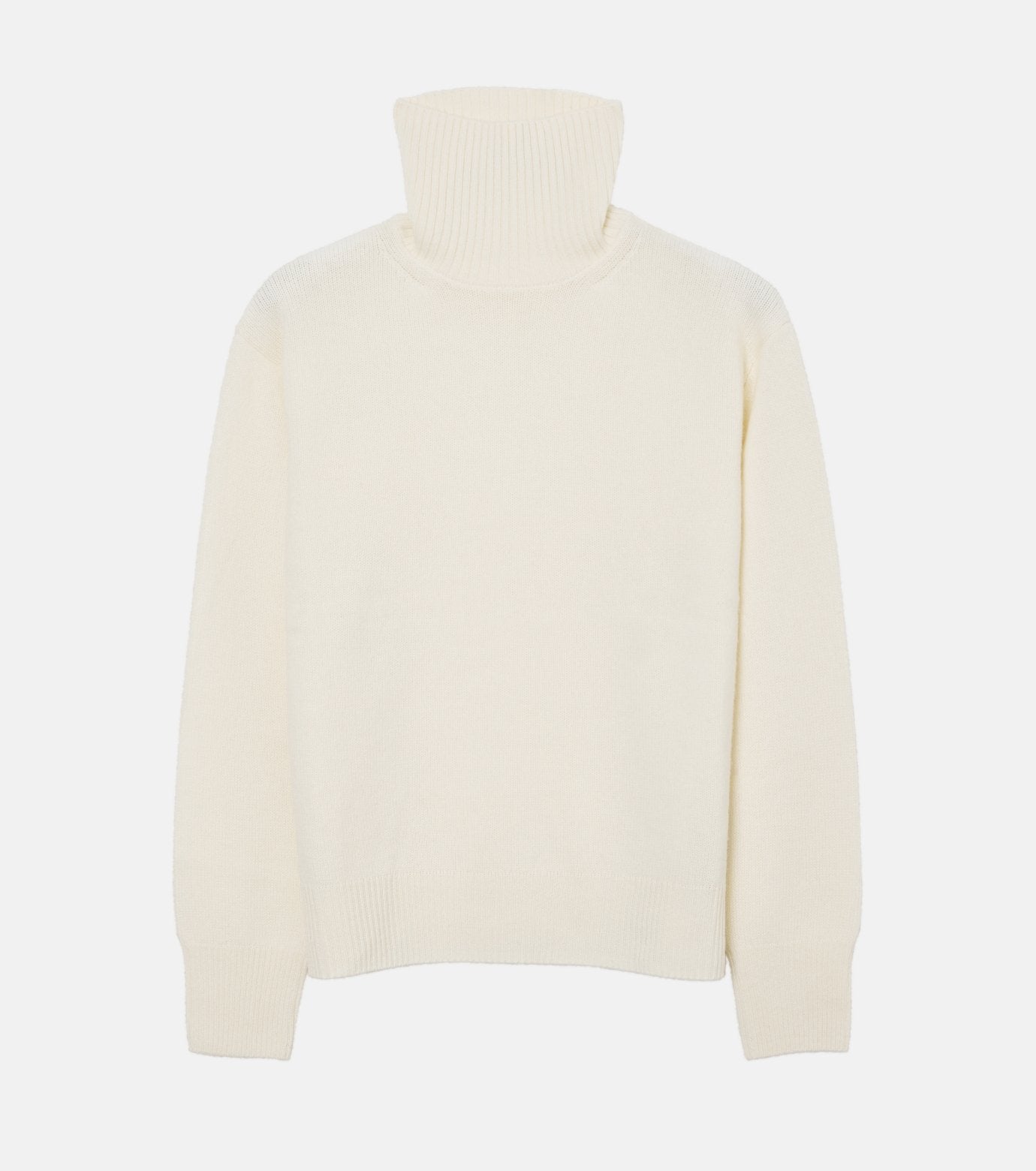 Turtle-Neck Knit Pullover