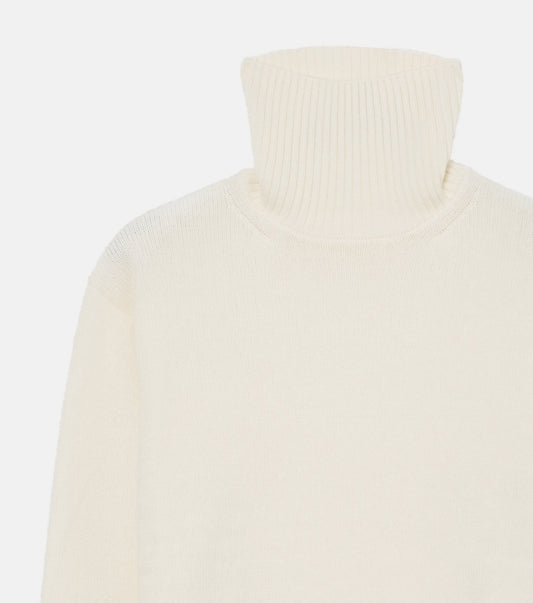 Turtle-Neck Knit Pullover