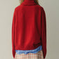 Turtle-Neck Knit Pullover