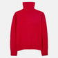 Turtle-Neck Knit Pullover