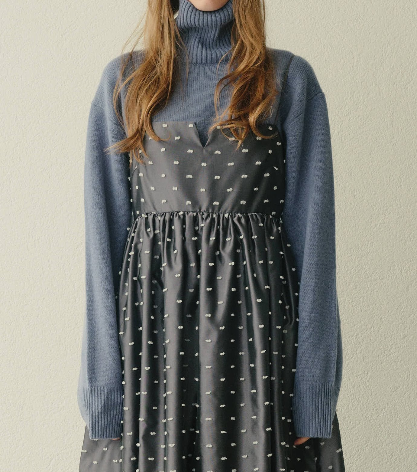 Turtle-Neck Knit Pullover