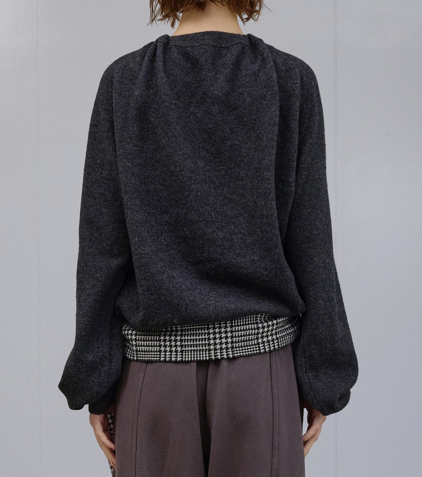 Gathered Neckline Pullover