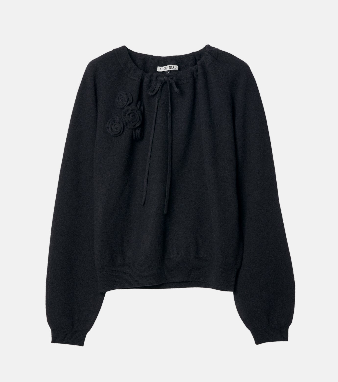 Gathered Neckline Pullover