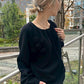 Gathered Neckline Pullover