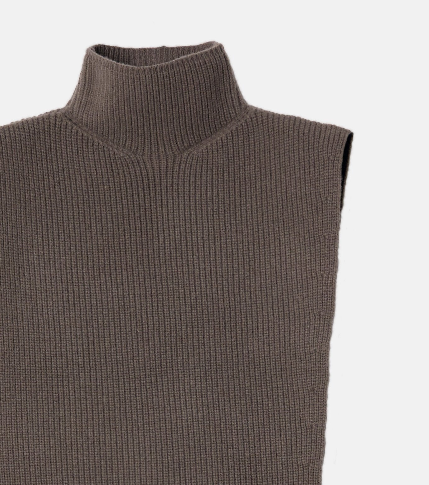 Asymmetric Knit Vest