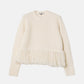 Fringe-Hem Pullover