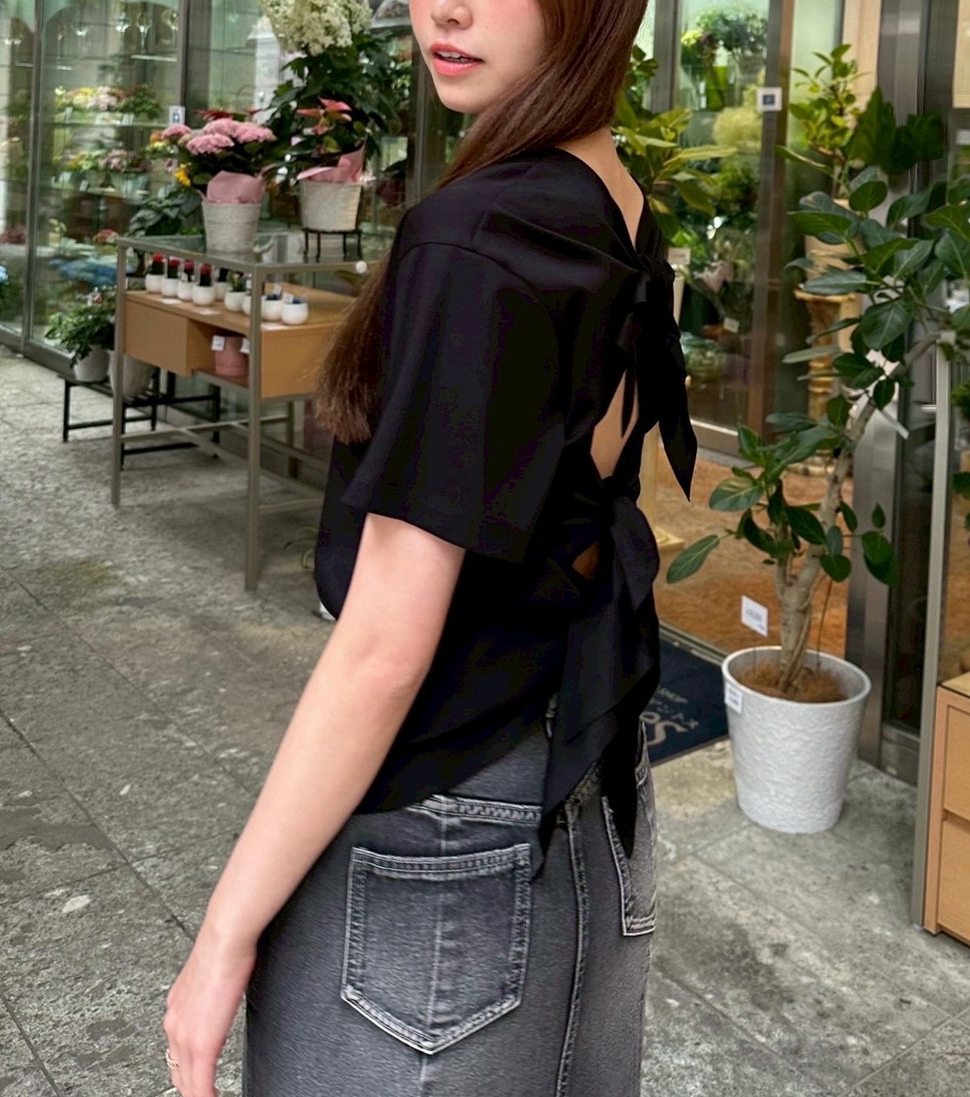 Bow Tie Back T-Shirt