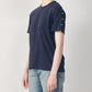 Boxy T-shirt w/Pearl Embellishment