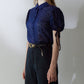 Dot Tulle Shortsleeve Blouse