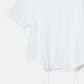 T-Shirt w/Ribbon Tie Hem