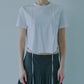 T-Shirt w/Ribbon Tie Hem