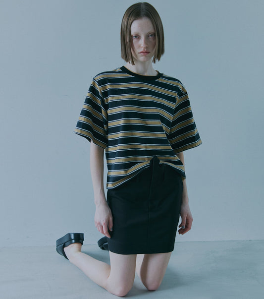 Relaxed Fit Striped T-Shirt