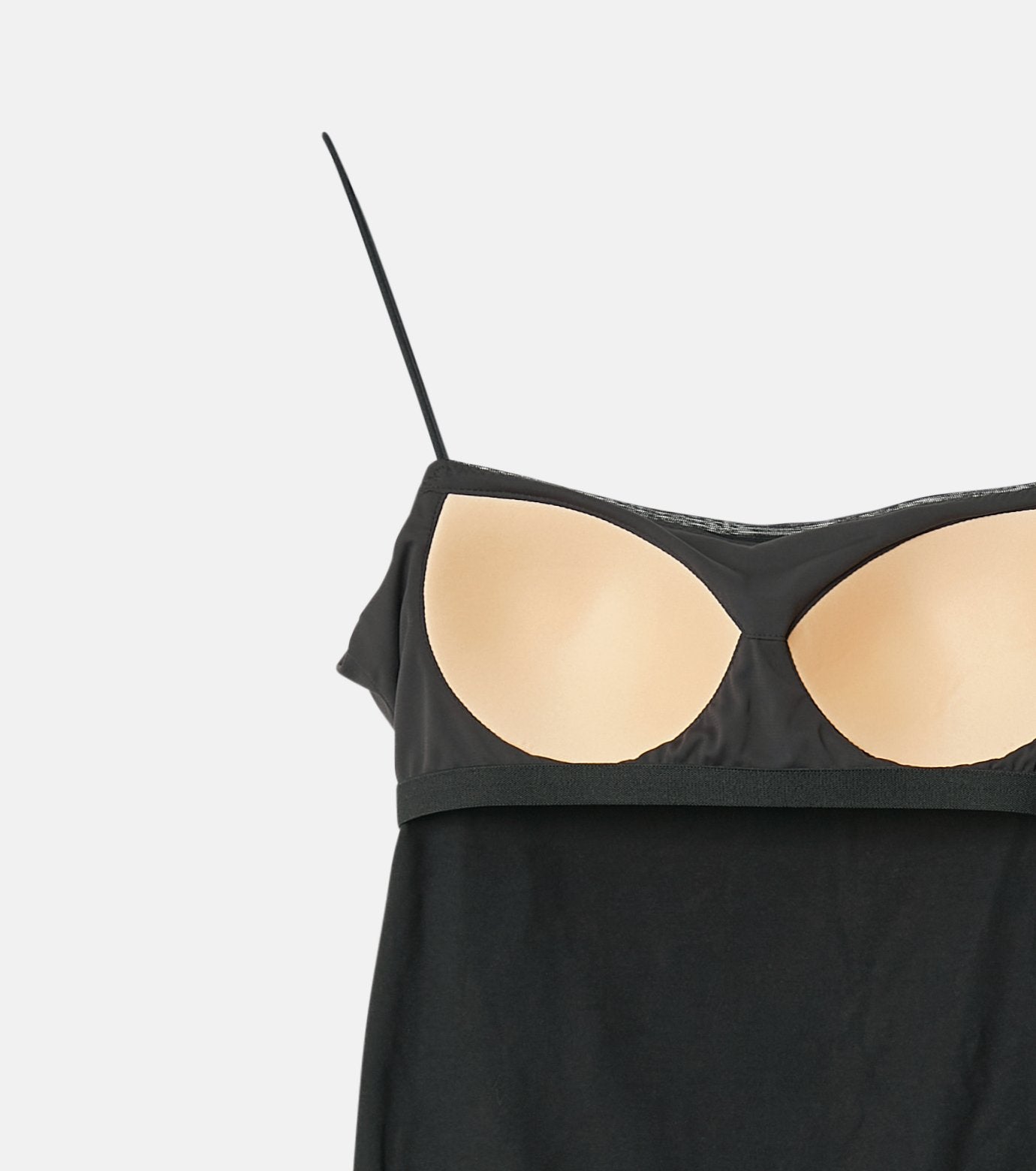 Ruched Tulle Cami Top