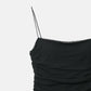 Ruched Tulle Cami Top