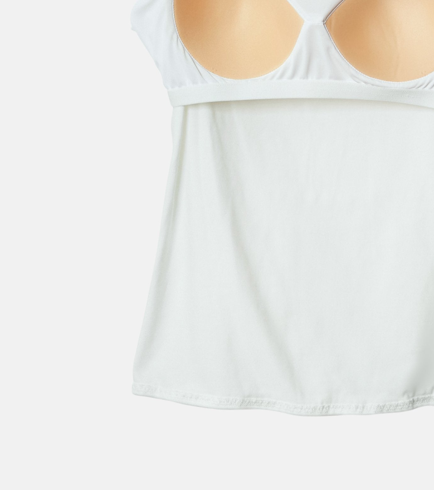 Ruched Tulle Cami Top