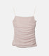 Ruched Tulle Cami Top