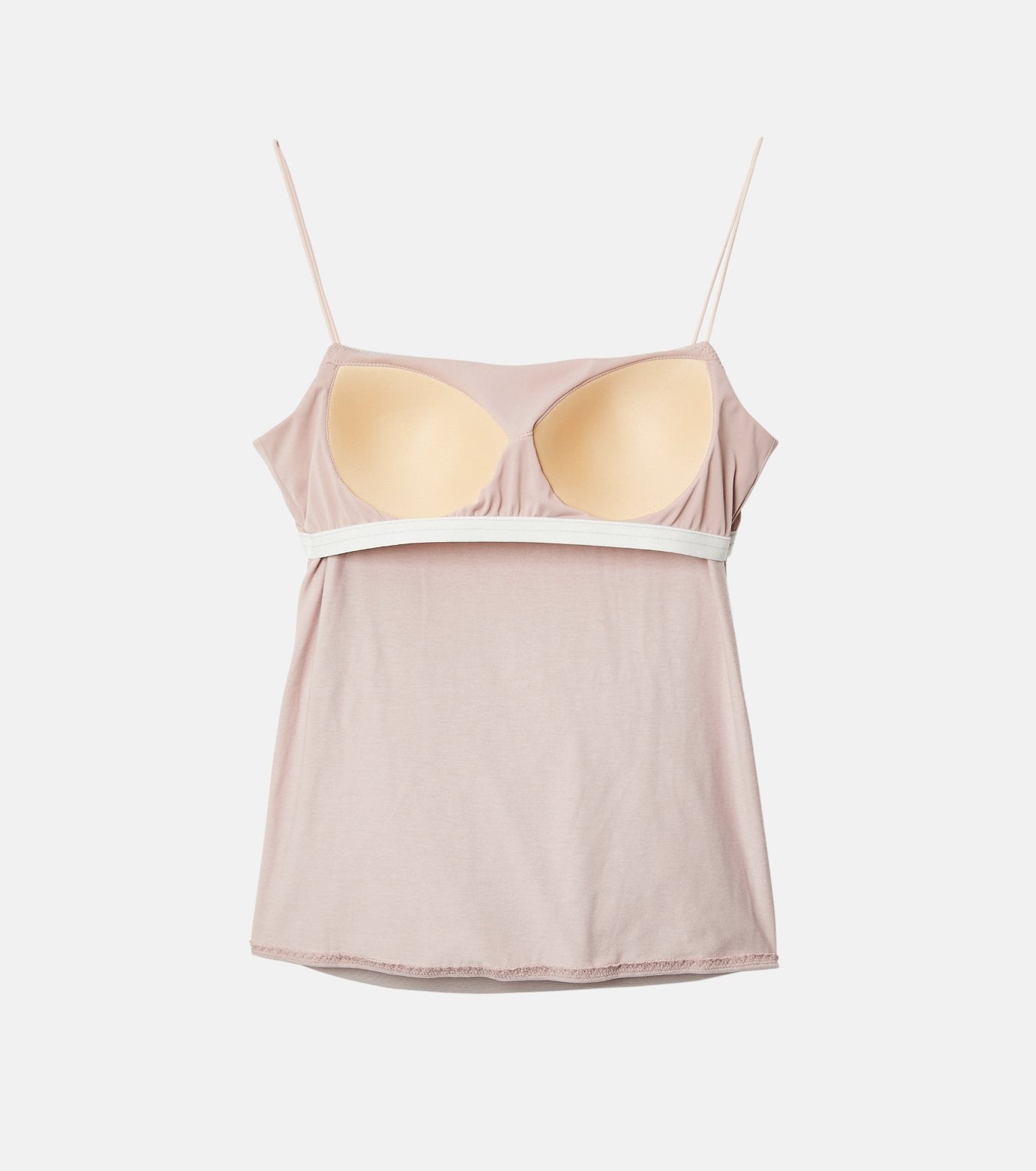 Ruched Tulle Cami Top