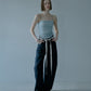 Ruched Tulle Cami Top