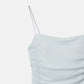 Ruched Tulle Cami Top