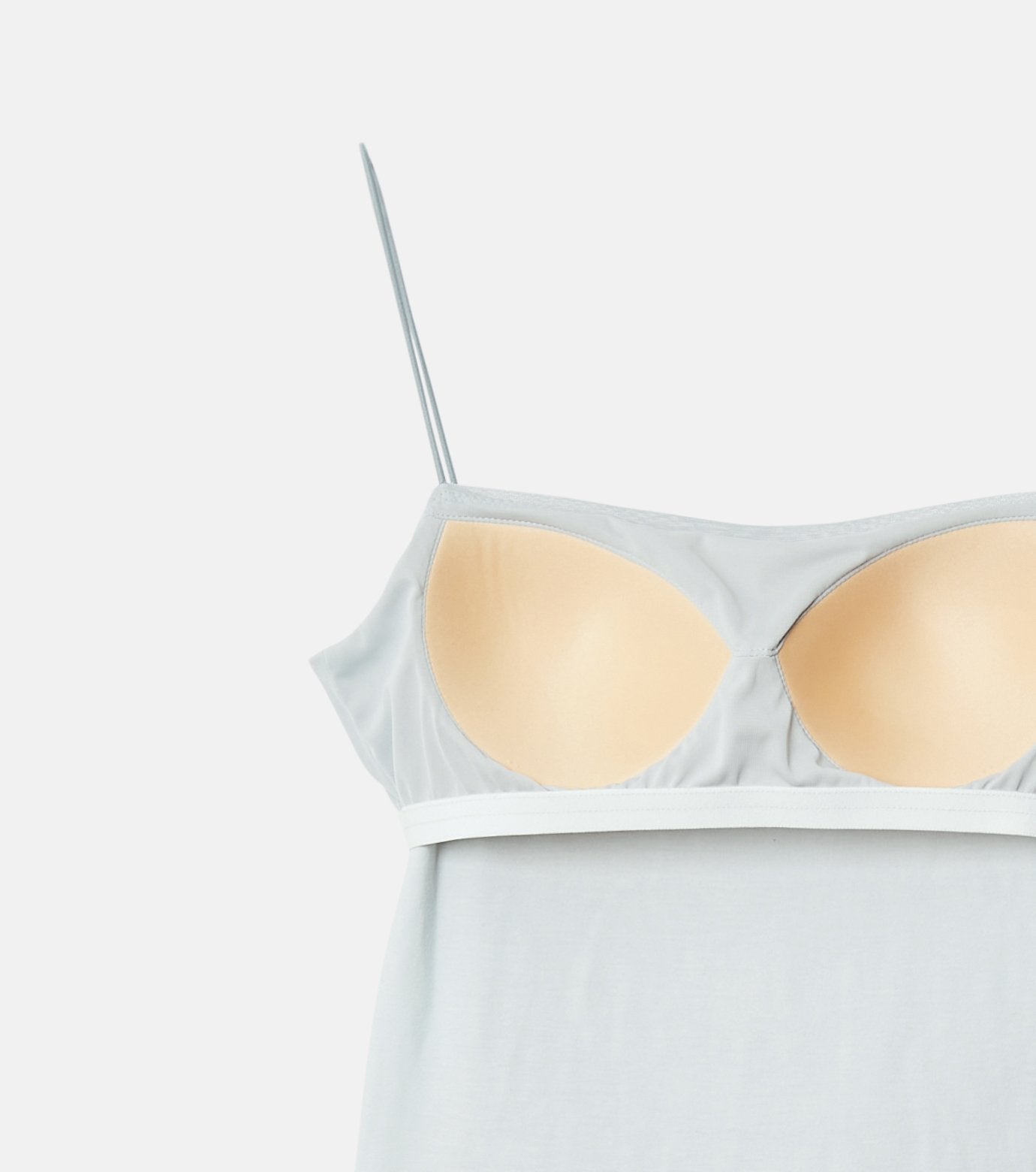 Ruched Tulle Cami Top