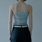 Ruched Tulle Cami Top