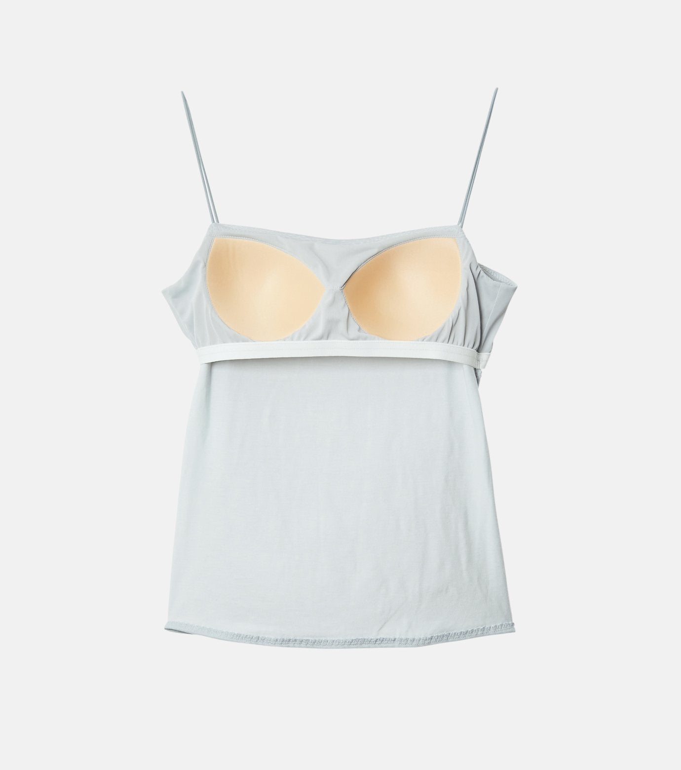 Ruched Tulle Cami Top