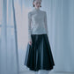 Fitted High-neck Tulle Top