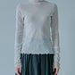 Fitted High-neck Tulle Top