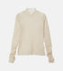 Fitted High-neck Tulle Top