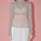Floral Tulle Top