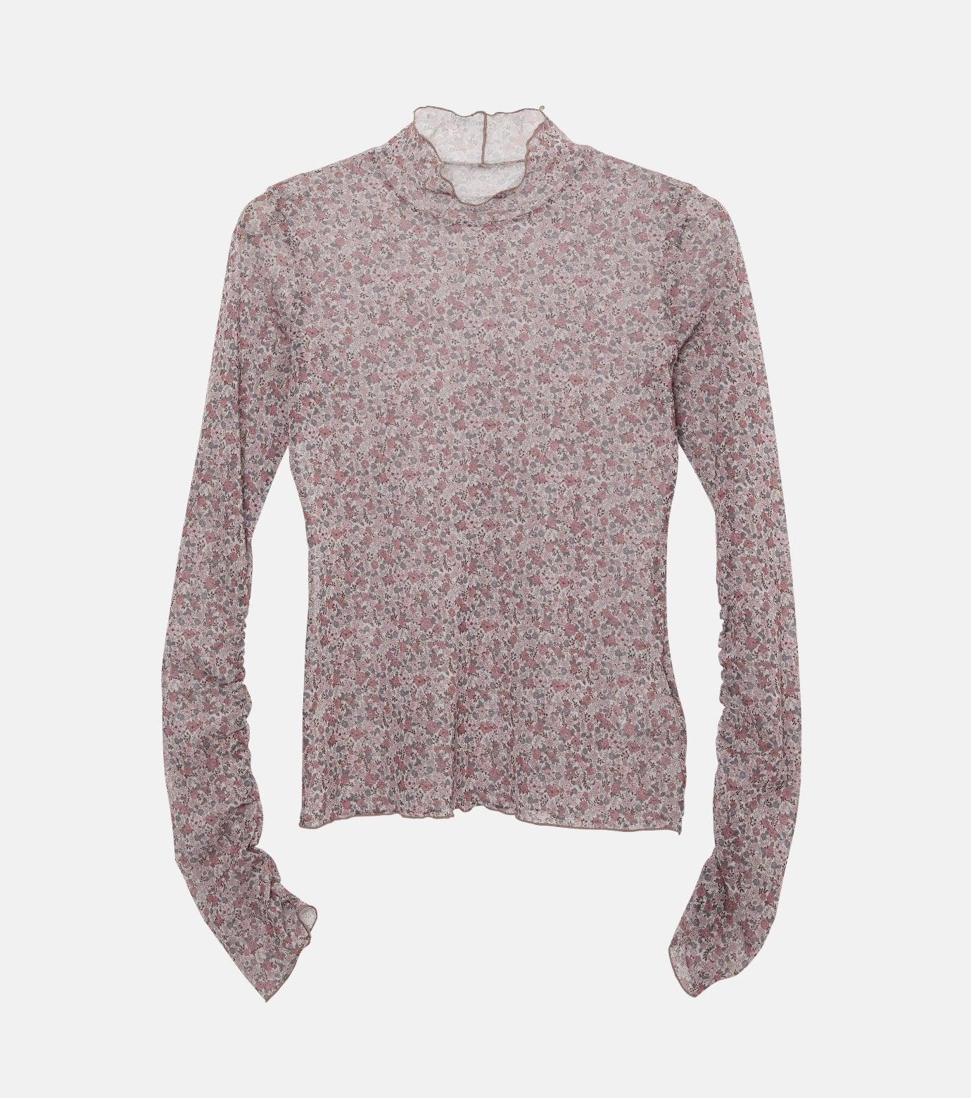Floral Tulle Top