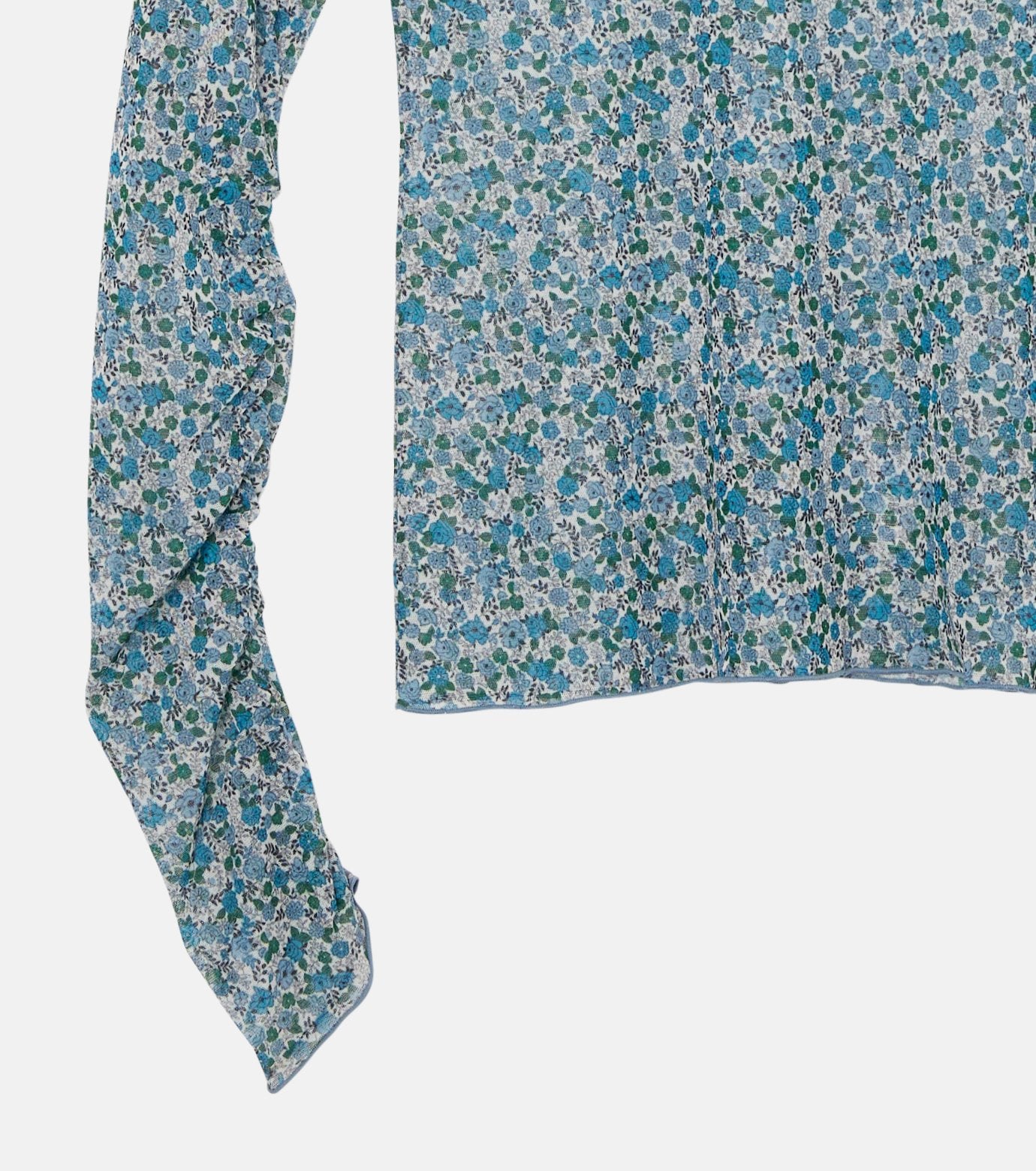 Floral Tulle Top
