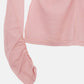 Gathered Tulle Top