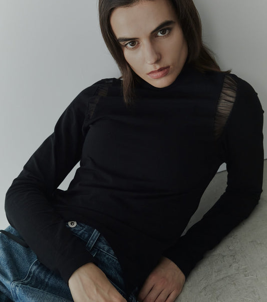 LS Tshirt w/Playful Details