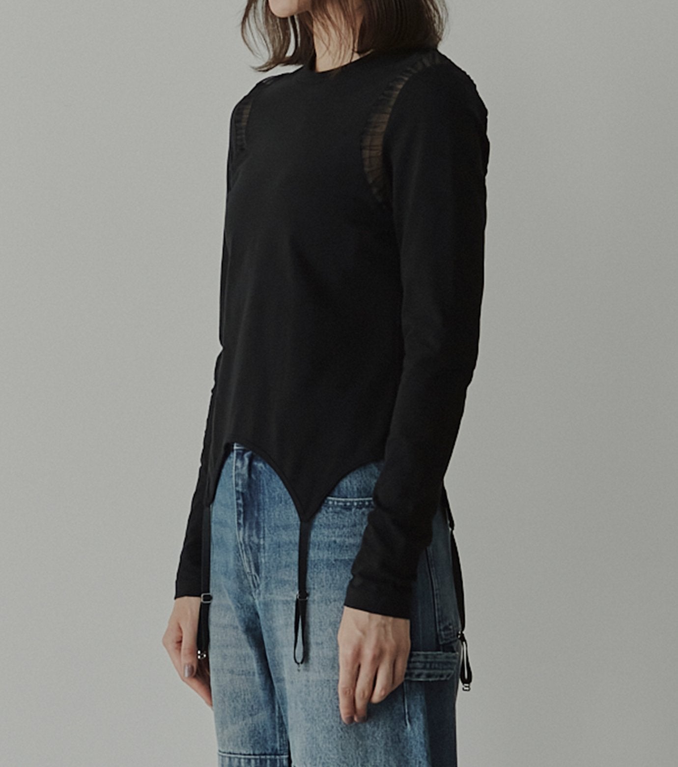 LS Tshirt w/Playful Details