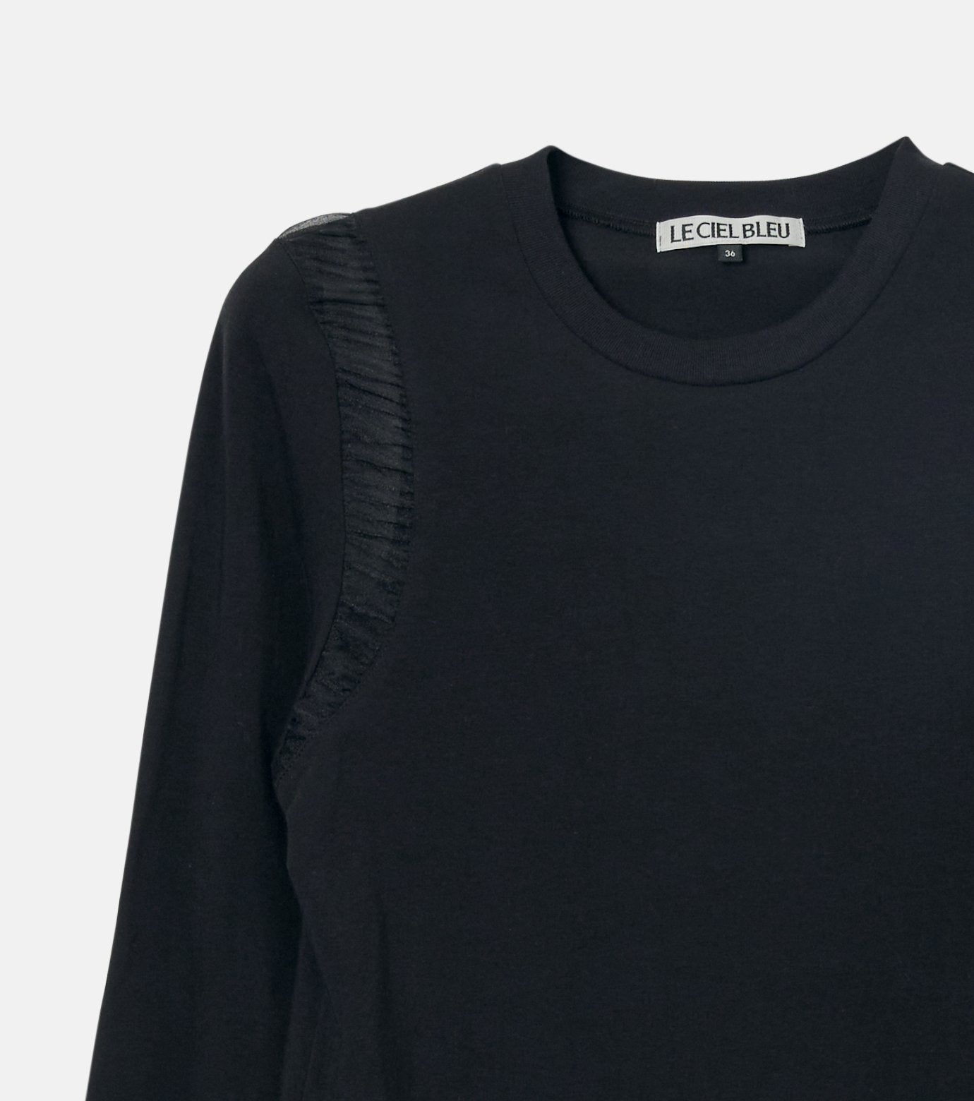 LS Tshirt w/Playful Details