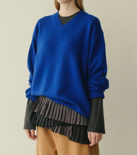 Long Sleeve Jersey Top w/Frilled Hem